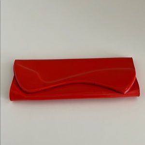 Christian Louboutin Pigalle Patent Calf Clutch